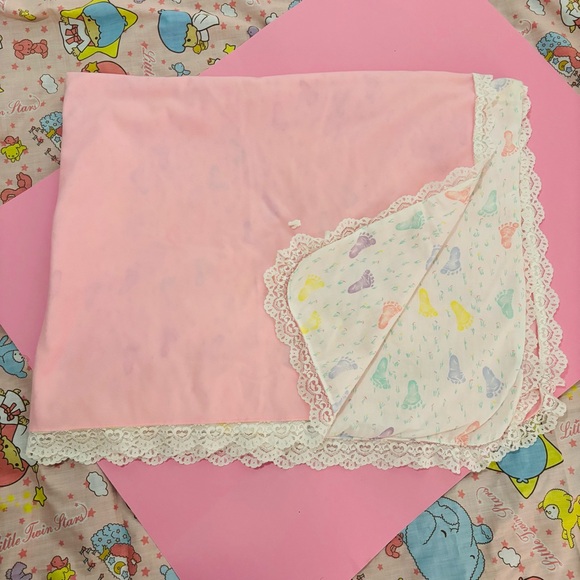 Vintage 1990’s baby blanket - Picture 4 of 5
